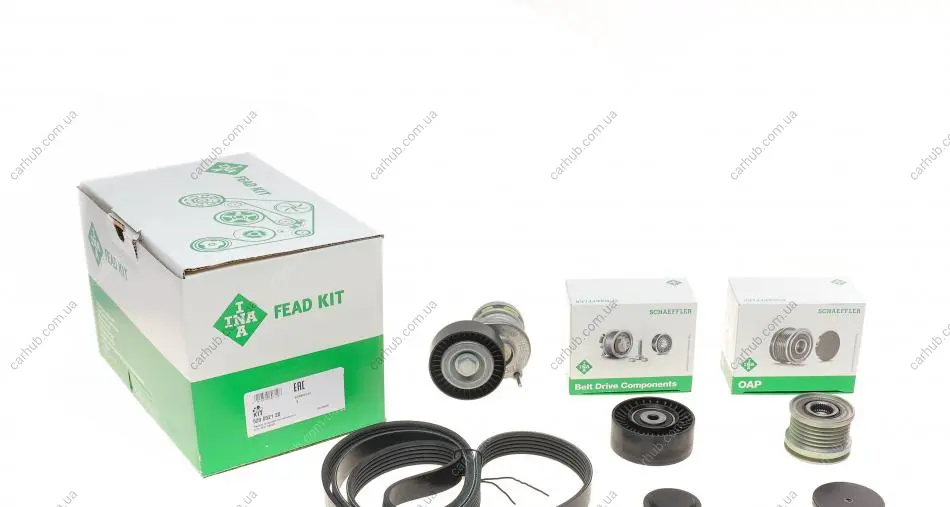 Комплект ременя генератора Audi A4/A6/Q5 2.0 TDI 05-15 INA 529 0521 20 (фото 1)