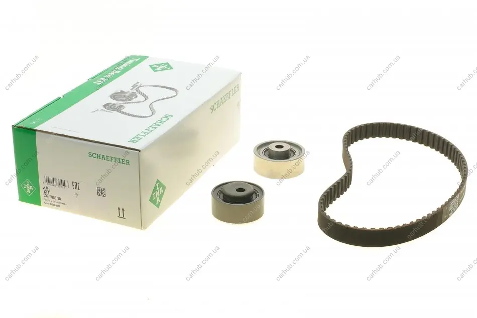 Комплект ГРМ (ремінь + ролик) AUDI 100 C3, 100 C4, A6 C4 VW LT 28-46 II 2.5D 01.90-07.06 INA 530 0050 10 (фото 1)