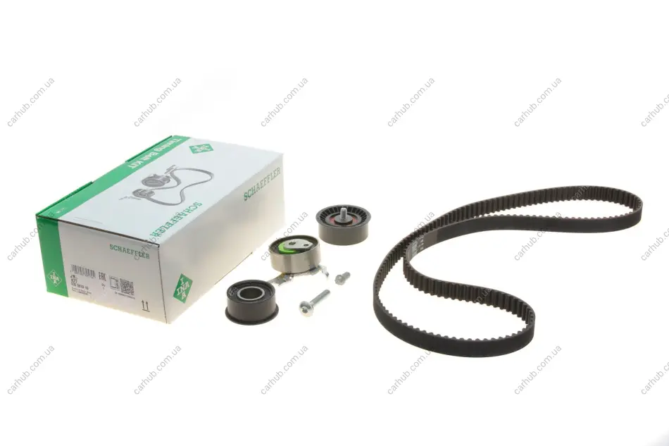 Комплект ГРМ (ремінь + ролик) CHEVROLET CORSA, TIGRA OPEL ASTRA F, ASTRA F CLASSIC, ASTRA G, CORSA B, KADETT E, TIGRA, VECTRA B 1.4/1.6/1.8 09.84-01.05 INA 530 0078 10 (фото 1)