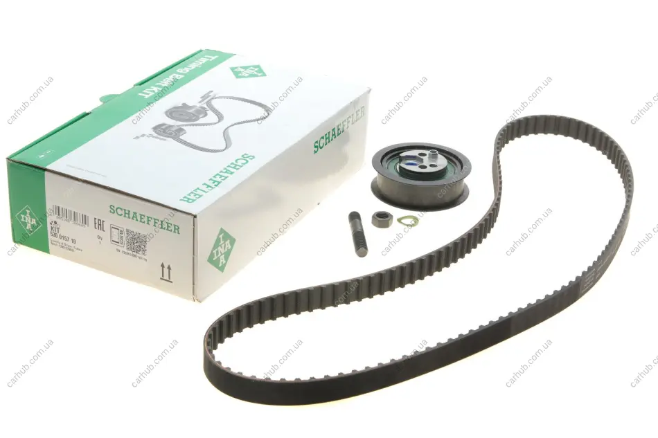 Комплект ГРМ Audi 80/100/A6 2.0E 90-97 INA 530 0157 10 (фото 1)