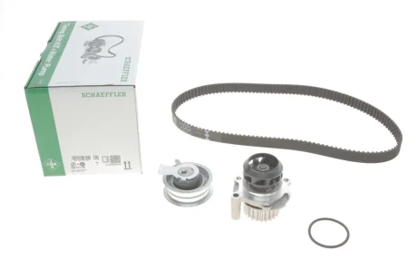Комплект ГРМ (ремінь + ролик + водяний насос) AUDI A4 B6, A6 C4 SEAT ALHAMBRA, CORDOBA, IBIZA III, IBIZA IV, IBIZA IV SC, LEON SKODA FABIA I, OCTAVIA I, SUPERB I VW BORA 2.0-2.5D 07.90-12.17 INA 530 0171 30