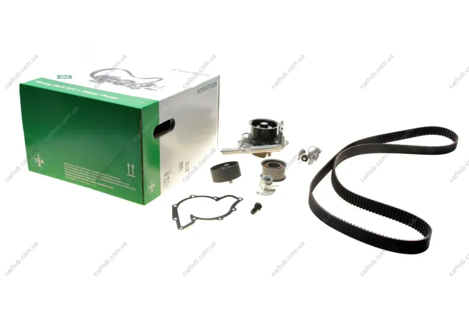 Комплект ГРМ + помпа Audi A4/A6/ VW Passat 2.4/2.8 V6, 95-05 (30x253z) INA 530 0179 33 (фото 1)