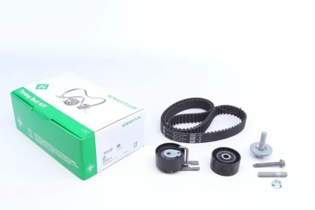 Комплект ГРМ (ремінь + ролик) CITROEN C1, C2, C2 ENTERPRISE, C3 I, C3 II, C3 PLURIEL, NEMO, XSARA FORD FIESTA, FIESTA V, FIESTA VI, FUSION MAZDA 2 PEUGEOT 1007, 107, 206, 206+ 1.4D/2.0D 07.01- INA 530 0239 10