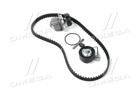 Комплект ГРМ (ремінь + ролик + водяний насос) CITROEN BERLINGO, C2, C2 ENTERPRISE, C3 I, C3 II, SAXO PEUGEOT 106 II, 206, 206+, PARTNER 1.1/1.1LPG 05.96-09.16 INA 530 0334 30