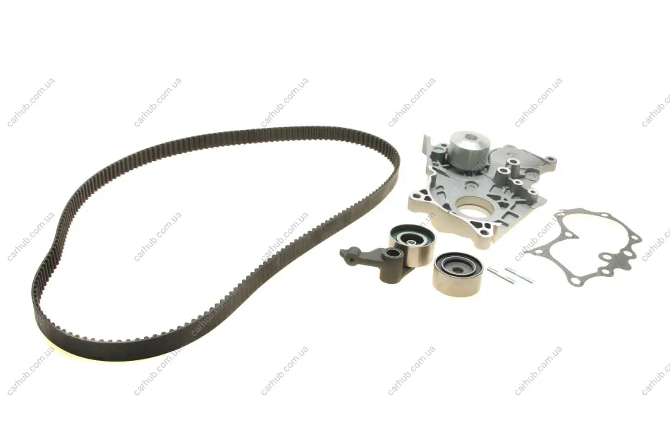 Комплект ГРМ (ремінь + ролик + водяний насос) TOYOTA AVENSIS, AVENSIS VERSO, COROLLA, COROLLA VERSO, PREVIA II, RAV 4 II 2.0D 09.97-03.09 INA 530 0422 30 (фото 1)