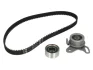 Комплект ГРМ (ремінь + ролик) HYUNDAI ACCENT, ACCENT I, ACCENT II, ACCENT III, COUPE I, COUPE II, ELANTRA III, GETZ, MATRIX KIA CEE\'D, CERATO I, RIO II 1.3-1.6 10.94-12.12 INA 530 0427 10 (фото 1)