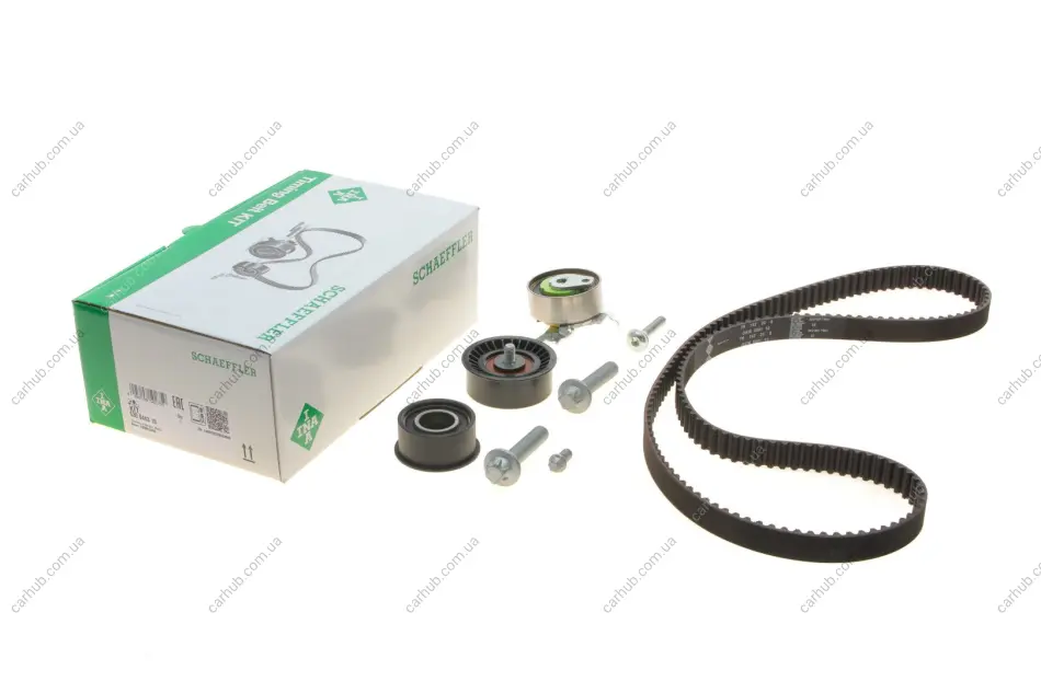 Комплект ГРМ (ремінь + ролик) CHEVROLET ASTRA, CHEVY, VIVA OPEL ASTRA G, ASTRA G CLASSIC, ZAFIRA A 1.4-1.8 02.98-12.11 INA 530 0443 10 (фото 1)