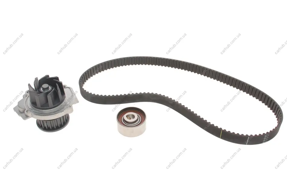 Комплект ГРМ (ремінь + ролик + водяний насос) ALFA ROMEO MITO AUDI A6 C7 FIAT 500, 500 C, 500L, DOBLO, FIORINO, GRANDE PUNTO, IDEA, LINEA, PALIO, PANDA, PUNTO, PUNTO EVO, QUBO 1.0H-3.0D 09.93- INA 530 0462 30 (фото 1)
