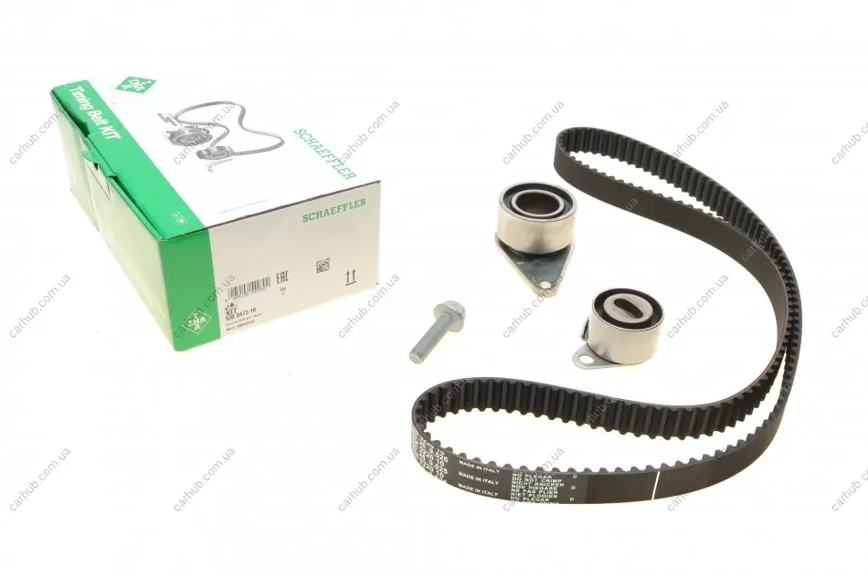 Комплект ГРМ (ремінь + ролик) RENAULT KANGOO, KANGOO EXPRESS, MEGANE I, SCENIC I 1.9D 03.97- INA 530 0473 10 (фото 1)