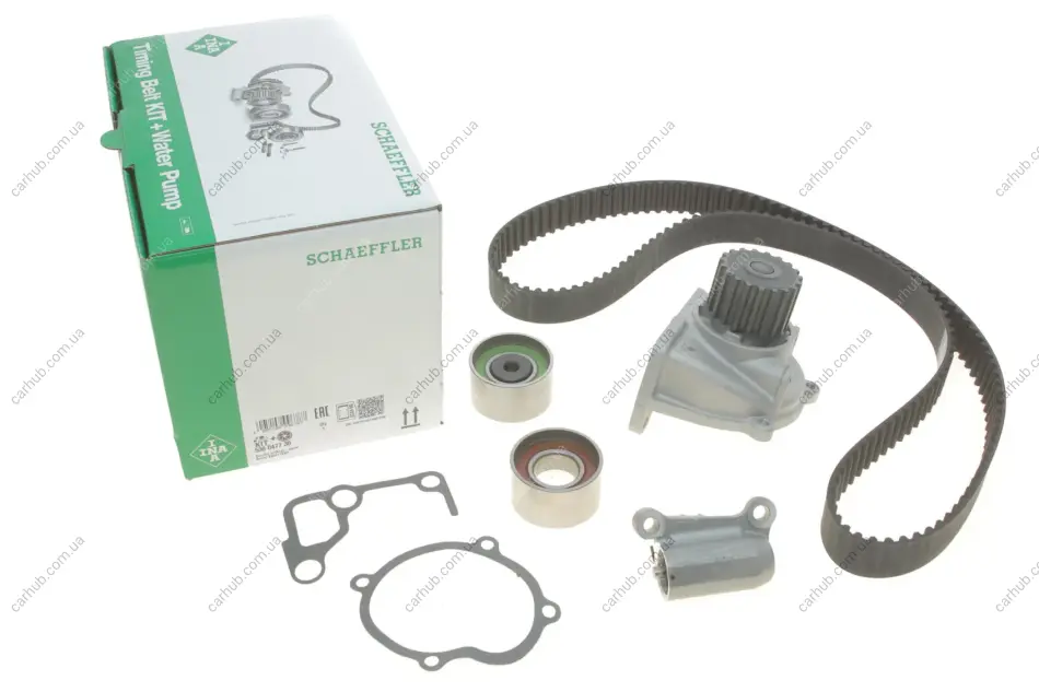 Комплект ГРМ + помпа Mazda 6 2.0DI 02-07 INA 530 0477 30 (фото 1)