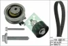 Комплект ГРМ (ремінь + ролик) AUDI A1, A1 CITY CARVER, A3, A4 B9, A5, Q2, Q3 CUPRA FORMENTOR, LEON, LEON SPORTSTOURER SEAT ALHAMBRA, ARONA, ATECA, IBIZA IV, IBIZA IV SC 1.0-Electric 03.11- INA 530 0592 11 (фото 14)