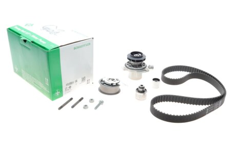 Комплект ГРМ + помпа Audi A3/A4/A5/A6/Q3/VW Caddy/T6 2.0TDI 15-/Golf VII 1.6TDI/2.0TDI 12- (25x145z) INA 530 0650 31