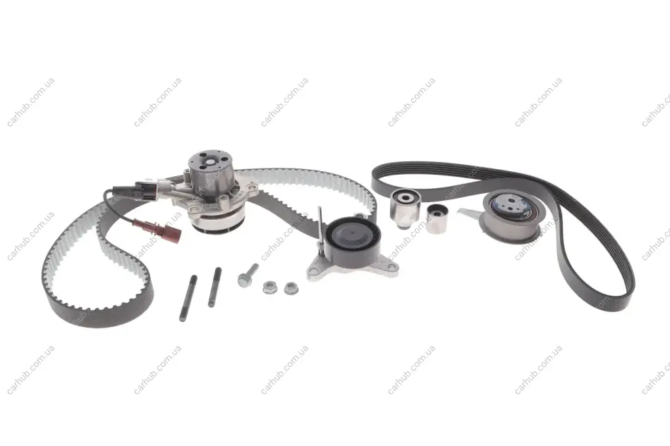 Комплект ГРМ + помпа + к-кт ременя генератора VW Caddy/T6 2.0TDI 15-/Golf VII 1.6TDI/2.0TDI 12- (25x145z) INA 530 0650 50 (фото 1)