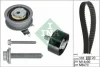 Комплект ГРМ (ремінь + ролик) AUDI A1, A1 ALLSTREET, A1 CITY CARVER, A3, Q2, Q3 CUPRA LEON, LEON SPORTSTOURER FORD TOURNEO CONNECT V761, TOURNEO CONNECT V761 NADWOZIE WIELKO 1.0-1.6 04.11- INA 530 0711 10 (фото 13)