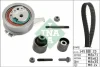 Комплект ГРМ (ремінь + ролик) AUDI A4 B9 SEAT ARONA, IBIZA V, LEON ST SKODA KAMIQ, KODIAQ I, OCTAVIA III, SCALA VW ARTEON, CALIFORNIA T6 CAMPER, CRAFTER, GOLF ALLTRACK VII 1.6D/2.0D 05.13- INA 530 0759 10 (фото 2)