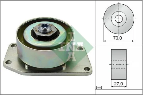 Натяжник ременя генератора Citroen Berlingo/Peugeot Partner 1.4-1.6 96- INA 531 0306 10