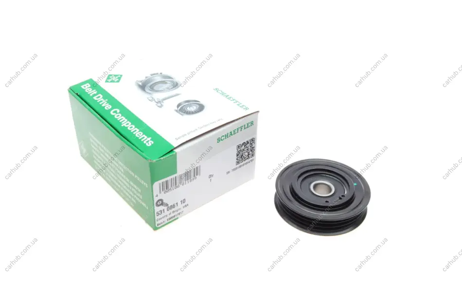 Ролик генератора Toyota Prius Liftback 1.5 Hybrid 00-09 INA 531 0861 10 (фото 1)