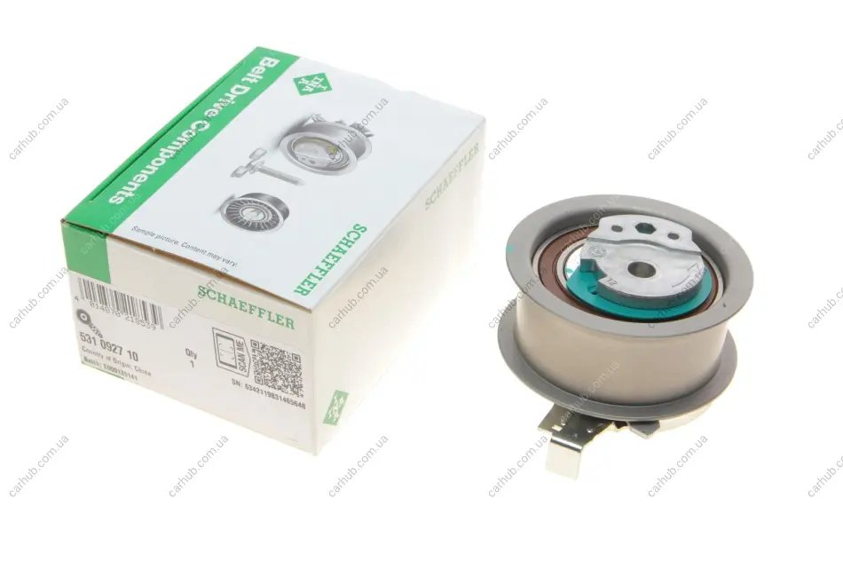 Ролик ГРМ Volvo S60/S80/S90/V40/V60/V70/V90/XC40/XC60/XC90 2.0D 13- INA 531 0927 10 (фото 1)