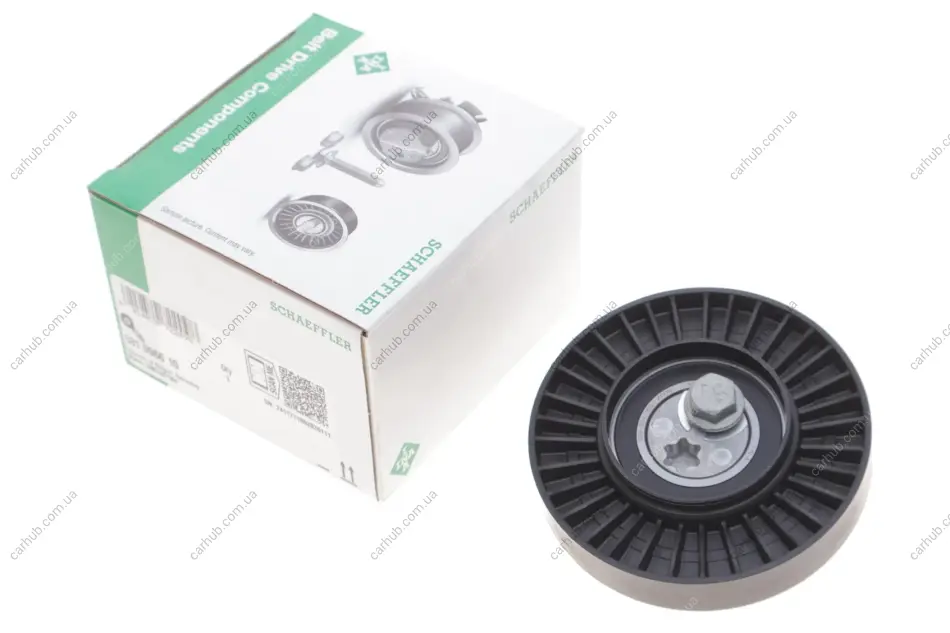 Ролик генератора Audi A4/A6/VW Touareg 3.0 TSI 17- (натяжний) (100x18.4) INA 531 0966 10 (фото 1)