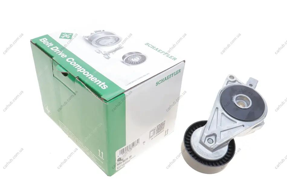 Натяжник ременя генератора VW T5 2.0 03-/Caddy III 1.6/2.0 BiFuel/EcoFuel 04-15 (70x24) INA 533 0076 30 (фото 1)