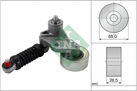 Натяжник ременя генератора Citroen Xsara/Peugeot 206 00-08 INA 534 0037 10