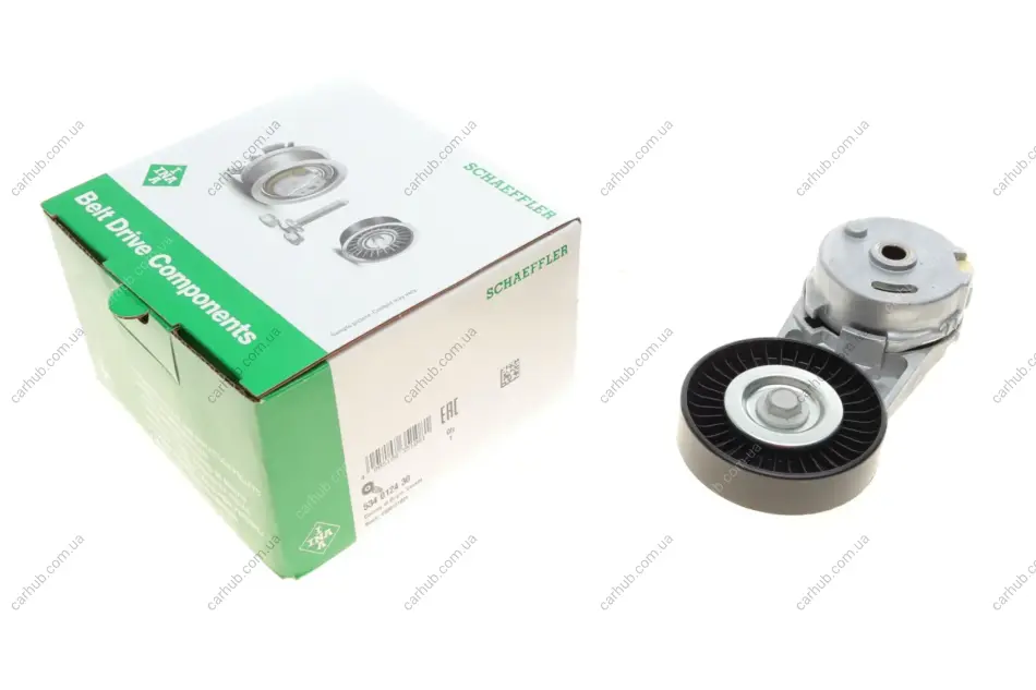 Натяжник ременя генератора Opel Astra G/Vectra B/C 2.2i 16v 00- INA 534 0124 30 (фото 1)