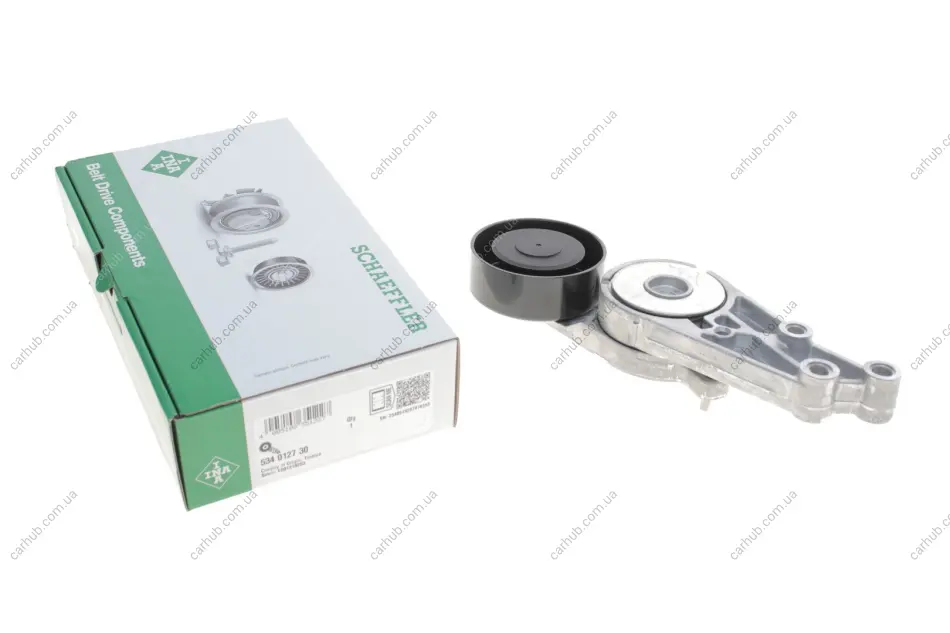 Натяжник ременя генератора Audi A4/A6 1.8-2.0 TSFI 00-08 (d=76mm) INA 534 0127 30 (фото 1)