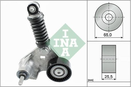 Натяжник ременя генератора Ford Transit 2.0DI/TDCi, 01/00 - 05/06, 55/63/74/92kw, +AC INA 534 0169 10