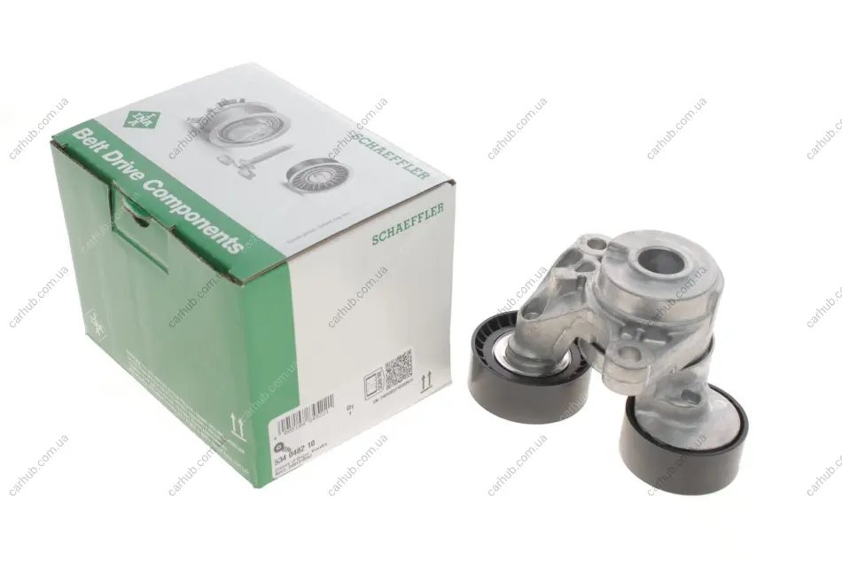 Натяжник ременя генератора BMW 3/4/5/X3/X5 04-, N47/M47 INA 534 0482 10 (фото 1)
