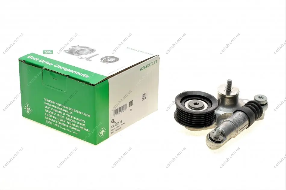 Натяжник ременя генератора Land Rover Discovery/Freelander 2.0 11- INA 534 0595 10 (фото 1)