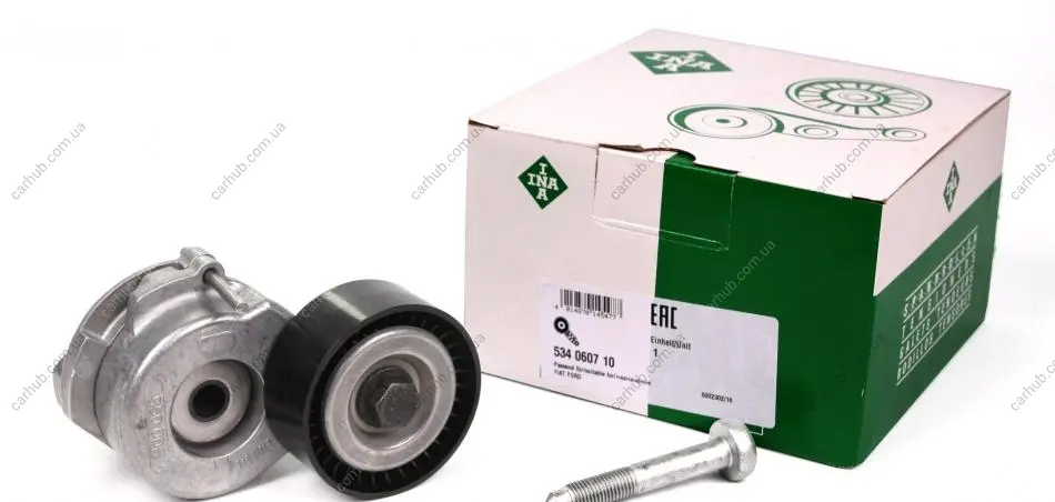 Натяжник ременя генератора Fiat Doblo 1.3JTD Multijet 01- INA 534 0607 10 (фото 1)