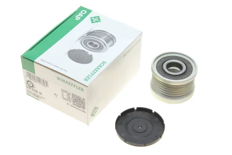 Шків генератора NISSAN JUKE, QASHQAI +2, QASHQAI I, SENTRA VI, TIIDA, X-TRAIL II RENAULT CLIO IV, LATITUDE 1.6/1.8/2.0 09.04- INA 535 0146 10