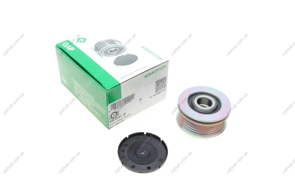 Шків генератора Ford Kuga 2.5 08-12/Volvo C30/C70/S40/V40/V50 04- INA 535 0161 10 (фото 1)