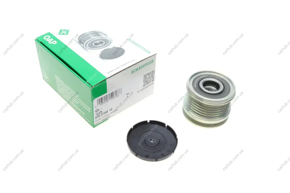 Шків генератора MB Sprinter 2.2 CDI 06- (OM646/651, Valeo) 6PK INA 535 0168 10 (фото 1)