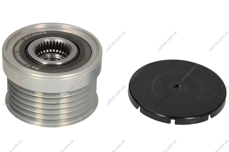 Шків генератора BMW 3 (E36/E46)/5 (E60)/X5 (E70) 1.6-3.5i -12 (6PK), N40/N45/N46/N52/N53 INA 535 0183 10 (фото 1)