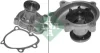 Насос охолоджуючої рідини, з ущільненням OPEL ASTRA G, ASTRA G CLASSIC, ASTRA H, ASTRA H GTC, ASTRA J, COMBO, COMBO TOUR, CORSA C, MERIVA A, MOKKA / MOKKA X, ZAFIRA B 1.7D 02.00- INA 538 0096 10 (фото 2)