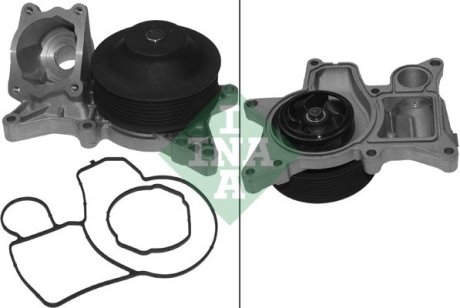 Помпа води BMW 5 (F10/F11)/7 (F01-04)/X5 (E70)/X6 (E71/E72) 2.0d-3.0d 09-, N57/M57 538 0185 10 INA 538018510