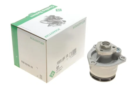 Насос охолоджуючої рідини, з ущільненням OPEL ASTRA G, FRONTERA B, OMEGA B, SIGNUM, SINTRA, VECTRA B, VECTRA C, VECTRA C GTS, ZAFIRA A SAAB 9-3, 9-5 2.0D/2.2D 11.96-02.15 INA 538 0316 10