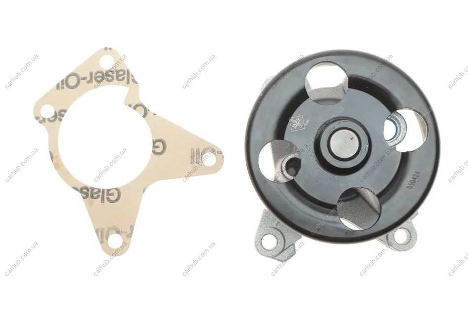 Насос охолоджуючої рідини, з ущільненням NISSAN QASHQAI +2, QASHQAI I, SENTRA VI, TIIDA, X-TRAIL II RENAULT CLIO III, FLUENCE, GRAND SCENIC III, LAGUNA III, LATITUDE 1.8/2.0/2.0ALK 09.04- INA 538 0524 10 (фото 1)