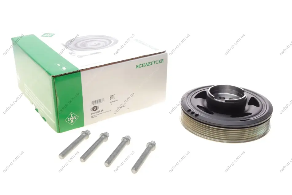 Шків колінвалу BMW 1 (F20/F21)/X1 (F48) 14- (150x41.5) (5PK) (з болтом), B37 D15 A INA 544 0129 20 (фото 1)
