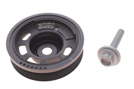 Фото шків колінвалу Audi A1/A3/Q2/Skoda Fabia/Kamiq/VW Caddy 1.0 15- (з болтом) INA 544 0172 20 Шків колінвалу Audi A1/A3/Q2/Skoda Fabia/Kamiq/VW Caddy 1.0 15- (з болтом) INA 544 0172 20