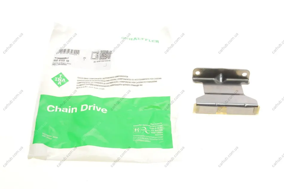 Планка заспокоювача ланцюга ГРМ Opel Astra G/Signum/Vectra B/Vectra C 2.0-2.2 16V INA 552 0122 10 (фото 1)