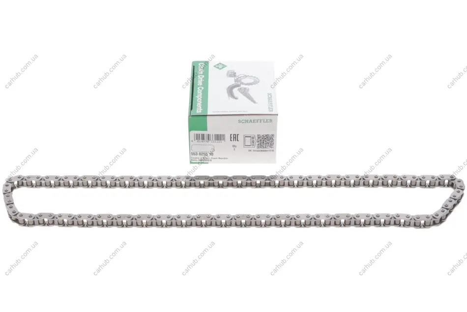 Ланцюг ГРМ BMW 3 (E36/E46)/5 (E34/E39/E60)/7 (E38) 2.0-3.0 92-, M50/M52/M54 INA 553 0255 10 (фото 1)