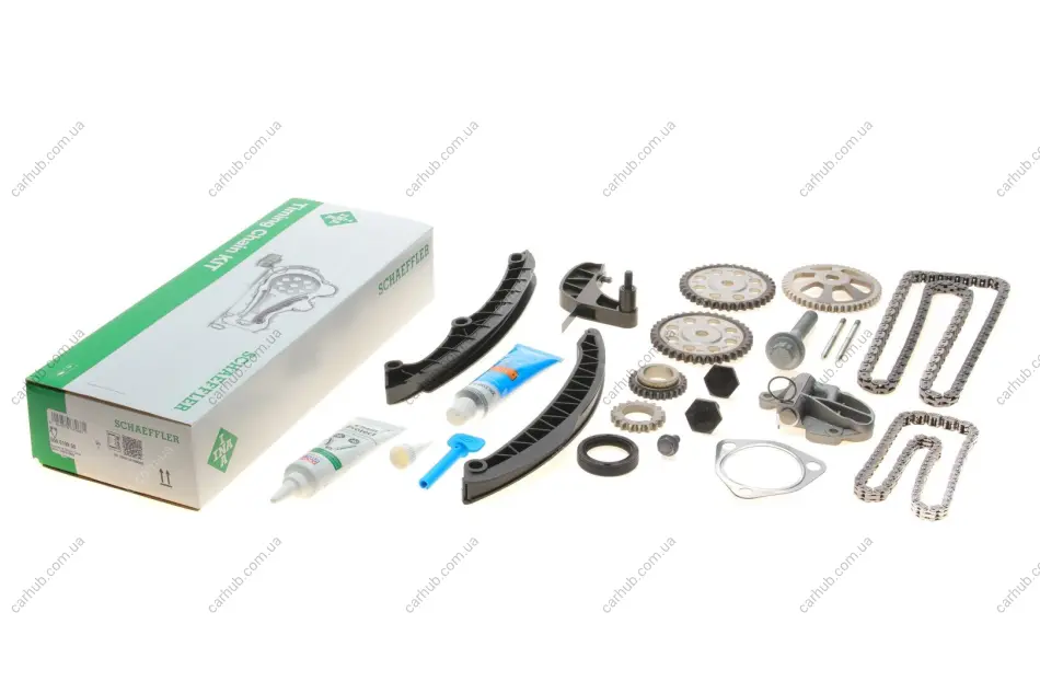 Комплект ланцюга ГРМ Seat Ibiza IV/Toledo IV 1.2 08-15/Skoda Fabia/Rapid 1.2 07-14 (ланцюг) INA 559 0199 50 (фото 1)