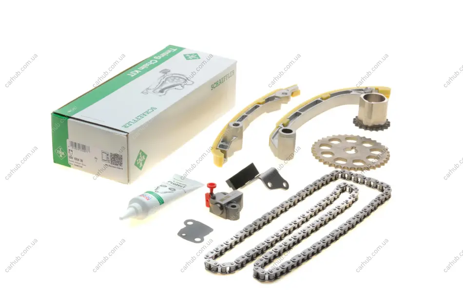 Комплект ланцюга ГРМ Toyota Land Cruiser Prado 2.7 09-/Rav4 2.0/2.4 00-13, (ланцюг) INA 559 1004 30 (фото 1)