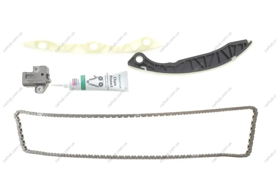 Комплект ланцюга ГРМ Hyundai Santa Fe/Kia Sorento 2.4 09- (z=180) INA 559 1800 20 (фото 1)