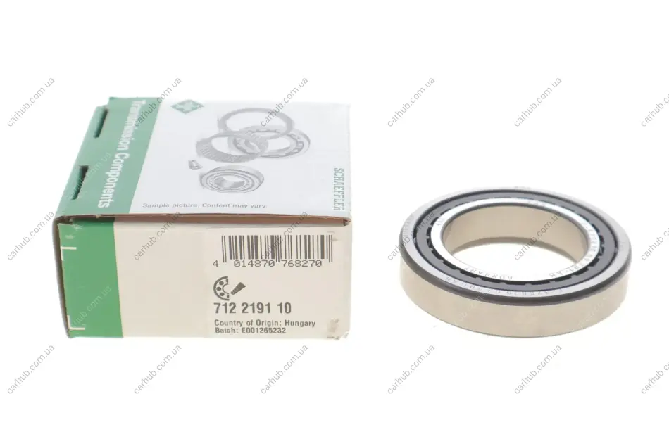 Підшипник КПП конічний Audi A4/A5/Q5 1.8 TFSI/2.0/3.2 TDI 07-17 (0B2 ML311) INA 712 2191 10 (фото 1)