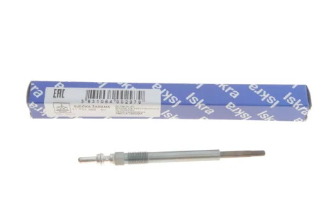 Свічка накалу DS DS 3, DS 4, DS 5, DS 7 VOLVO C30, S40 II, S60 II, S80 II, V40, V50, V60 I, V70 III CITROEN BERLINGO, BERLINGO MULTISPACE, C3 AIRCROSS I, C3 II, C3 III 1.4D-2.7D 08.05- ISKRA 11 721 368