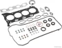 Комплект прокладок двигуна (верх) LEXUS CT TOYOTA AURIS, PRIUS, PRIUS PLUS 1.8H 06.08- JAKOPARTS J1242229 (фото 1)