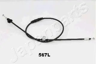 Трос ручн.гальма лів.Carisma 95- JAPANPARTS BC567L (фото 1)